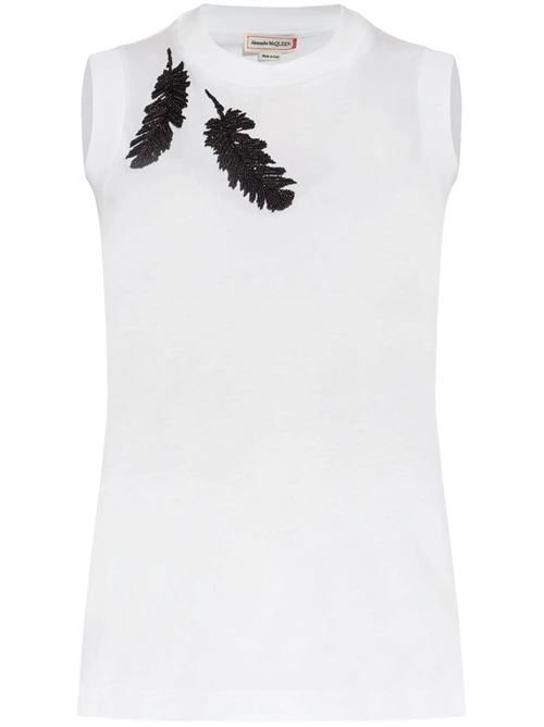 white top  Alexander McQueen | 797769QLACU9000